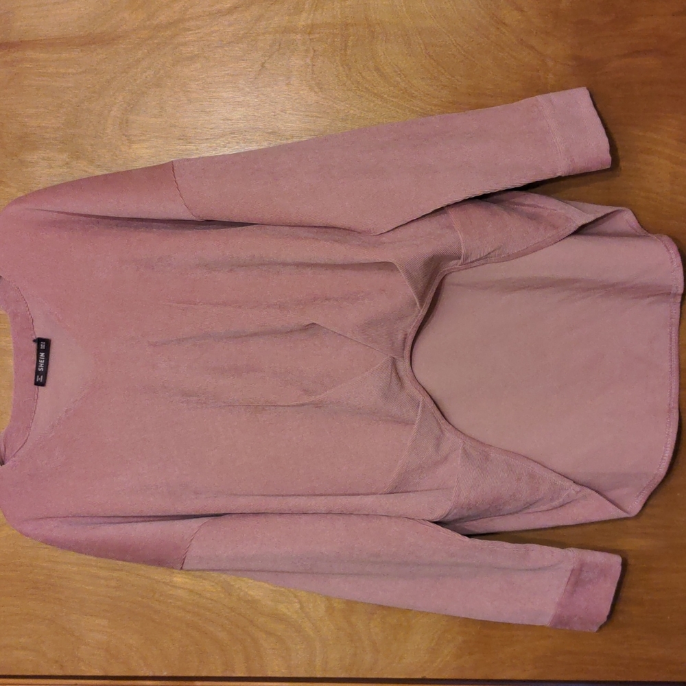 SHEIN high low top